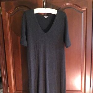 J-Jill 3/4 sleeve ,v neck maxi knit dress